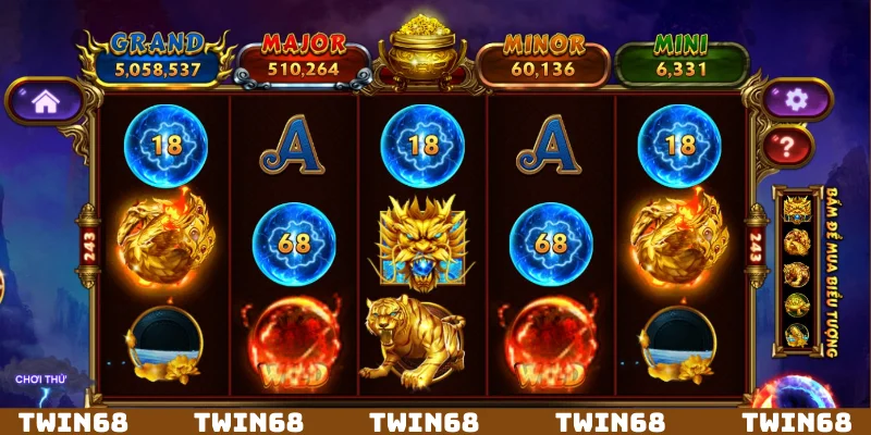 Kho Báu Tứ Linh cập nhật jackpot liên tục